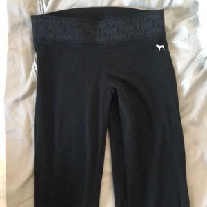 Black yoga pants from PINK